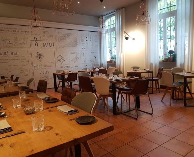 Ein Blick in den Gastraum der Bokeria.