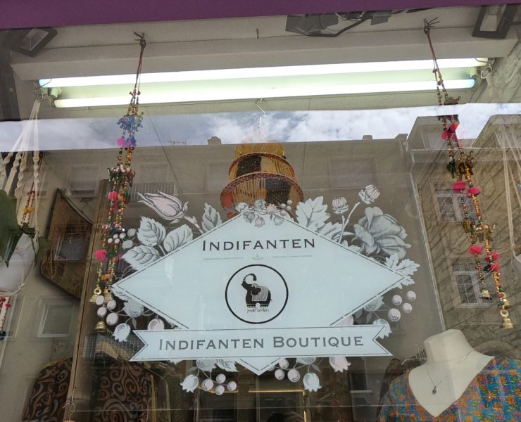 Die Indifanten Boutique teilt sich eine Fläche mit dem Startup VeloCarrier.