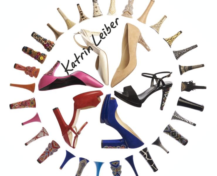 Bunte Schuhwelt - Katrin Leiber sorgt mit ihren wechselbaren Absätzen für Hingucker.