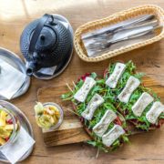 Die Speisen werden liebevoll angerichtet und sind wie für instagram gemacht.