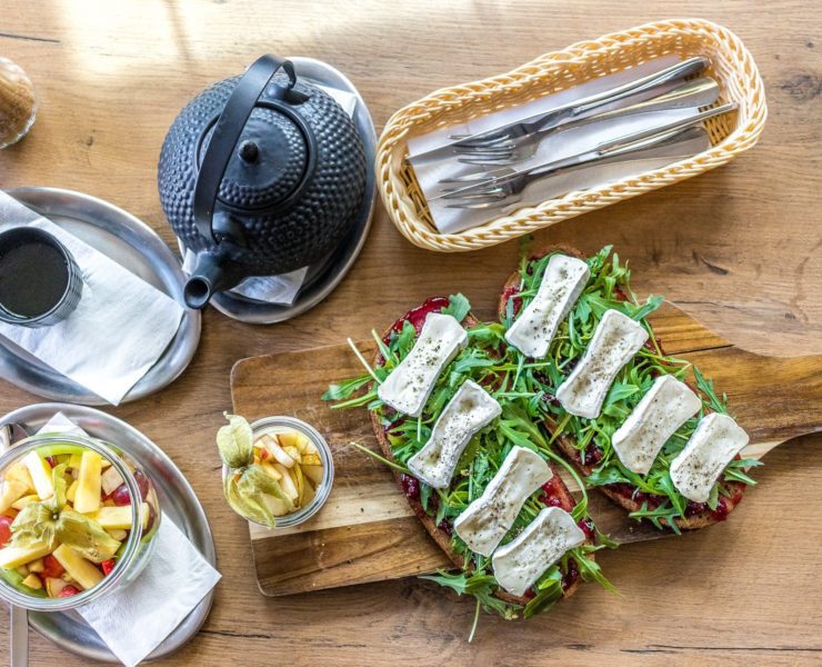 Die Speisen werden liebevoll angerichtet und sind wie für instagram gemacht.