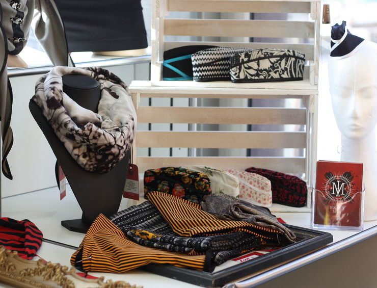 Die Auswahl ist groß: Von Halstüchern....