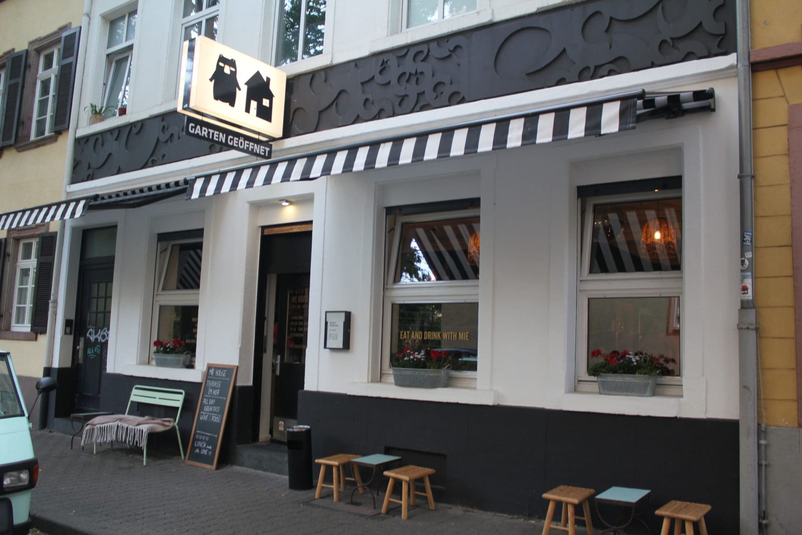 Seit Oktober 2018 gibt es in den I-Quadraten das Mie House.