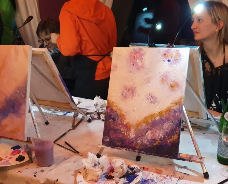 Die ArtNight ist eine tolle Möglichkeit, um neue Leute kennenzulernen.