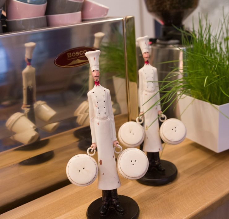 Auf Frische und Innovationskraft der eigenen Küche ist man in diesem Café ganz besonders stolz.
