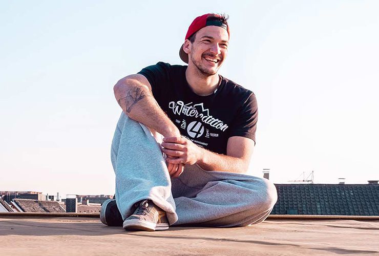 Tim gibt als Betreiber des Mannheimer Standorts der Parkour-Akademie anderen seine Leidenschaft weiter.