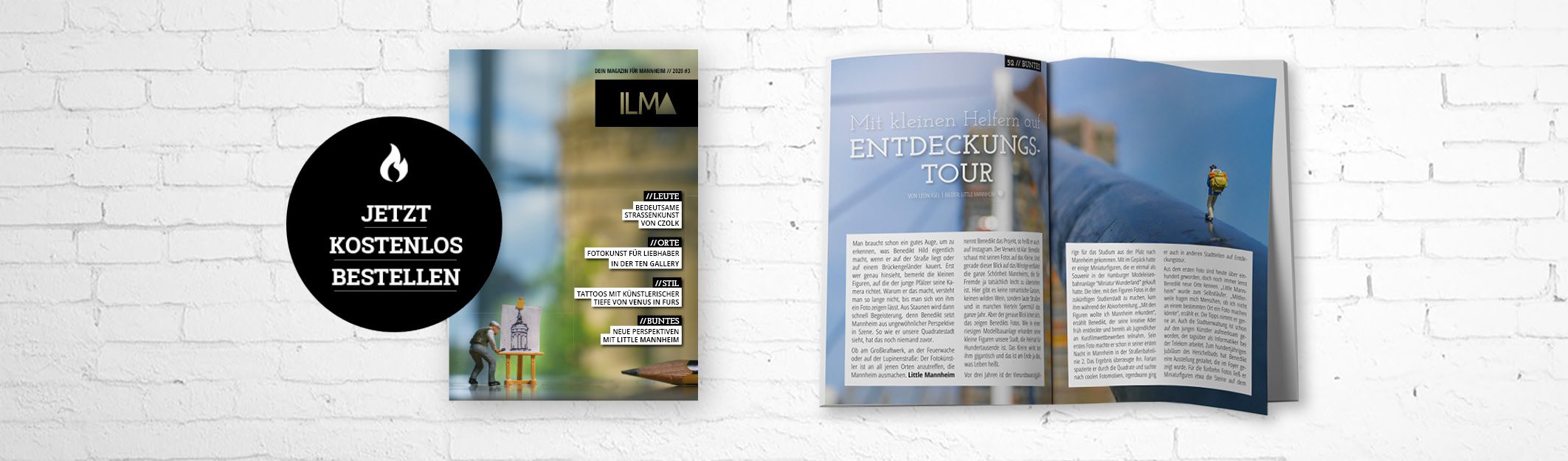 ILMA - Dein Magazin für Mannheim Bestellformular 202003 Bestellformular ILMA - Dein Magazin für Mannheim. © ILMA