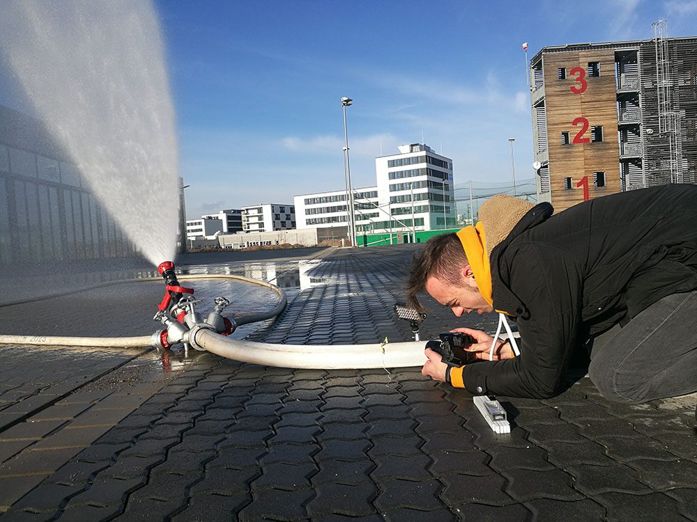 Voller Einsatz für eine einzigartige Perspektive. © Little Mannheim