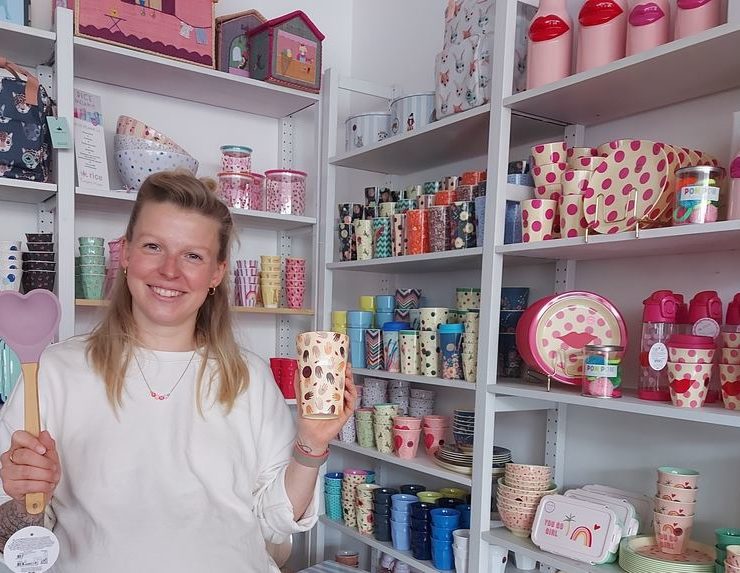 Lara Freyburger übernahm "vonSina by Lara" in Mannheim-Feudenheim 2016 von ihrer Schwester. © Tanja Capuana-Parisi