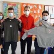 Ehrgeizig: Ellen Radschun (v.l.), Clara Stöckelmann, Marie-Luise Ungemach, David Schauer, Nico Schweitzer, Ole Jandric und Mouhamed Ba. © Sylvia Osthues