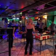 Das beliebte Trinkspiel gibt's jeden Donnerstag im Shooter Stars Mannheim. © Nancy Jäger