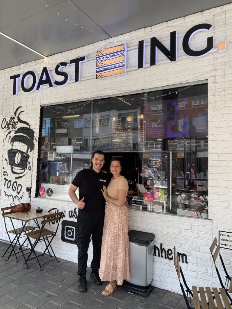 Die Toasting Inhaber Zerah und Fatih. © Sophia Knab
