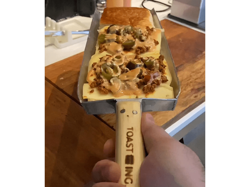 Fast ist unser Toasting fertig.© Sophia Knab