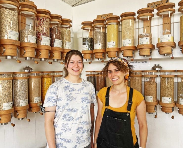 Die Inhaberinnen Bianca und Darlene.