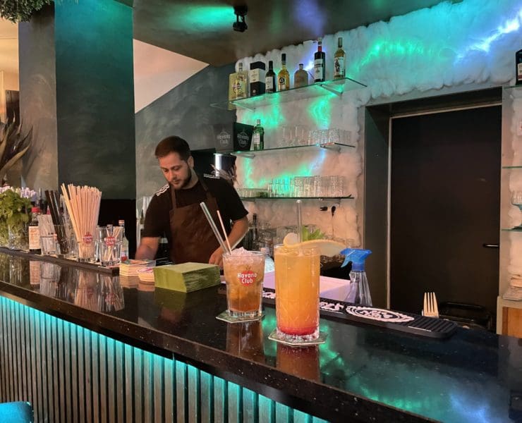 Hier werden eure Cocktails und Longdrinks zubereitet. © Vanessa Müller