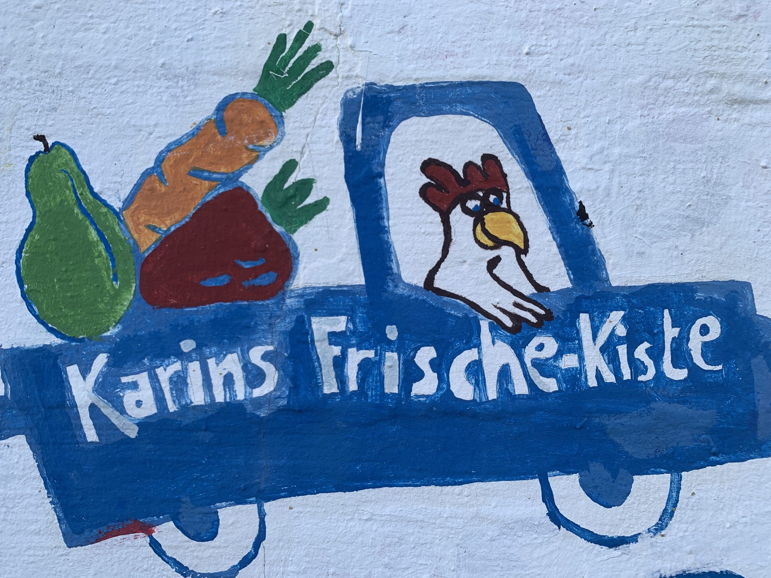 Das Logo von Karins Frische Kiste. © Lea Willer