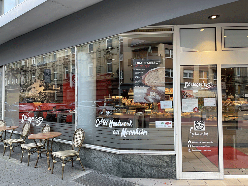 Döringer's ist ein generationsübergreifender Familienbetrieb - hier die Filiale auf dem Lindenhof. © Vanessa Müller