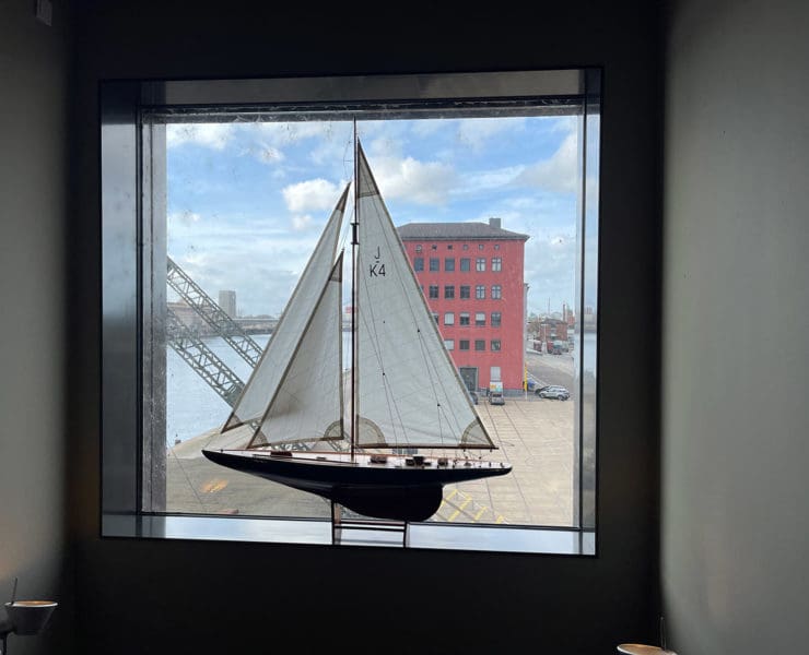 Der Hafen Mannheims. © Romy van Gysel