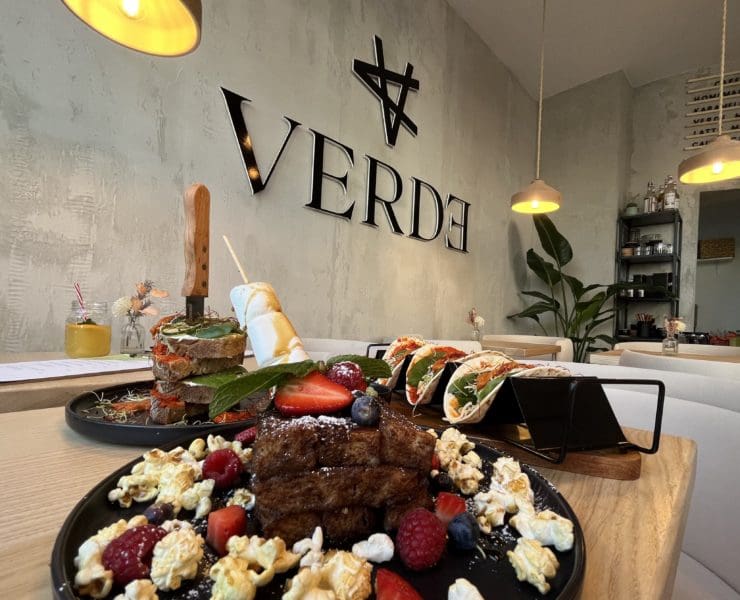 Essen vor dem VERDE Logo © Milena Hartmann