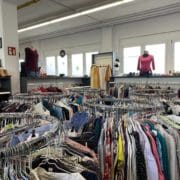 Hier gibt es schon lange Second-Hand-Mode: Im Markthaus Mannheim. © Nancy Jäger
