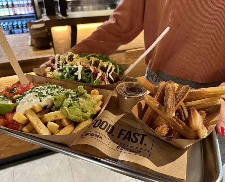 Frittenwerk beglückt jetzt auch in Mannheim alle Pommesliebhaber. © Vanessa Müller