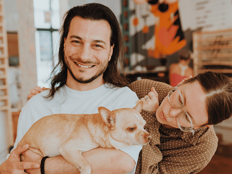 Alina und Nino liegt auch sehr viel an sozialem Engagement. © Manuela Hall & Daniel Brosch