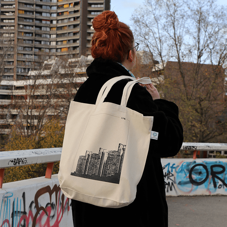 ILMA Merchandise Der ILMA Stadtsack Motiv "Neckarpromenade". © Jessica Krug