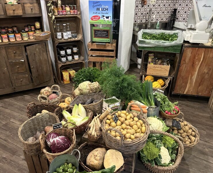 Egal ob Kartoffeln, Feldsalat oder Radieschen, alle Produkte sind regional. © Vanessa Müller