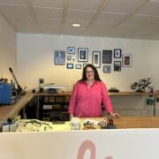 Inhaberin und Goldschmiedin Michelle. © Vanessa Müller