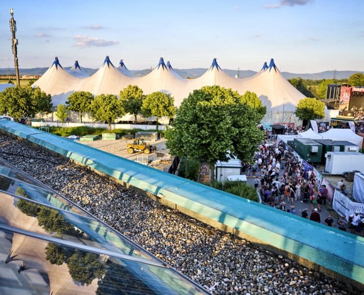 (Ein-)Blick auf's Festival. © Florian Trykowski