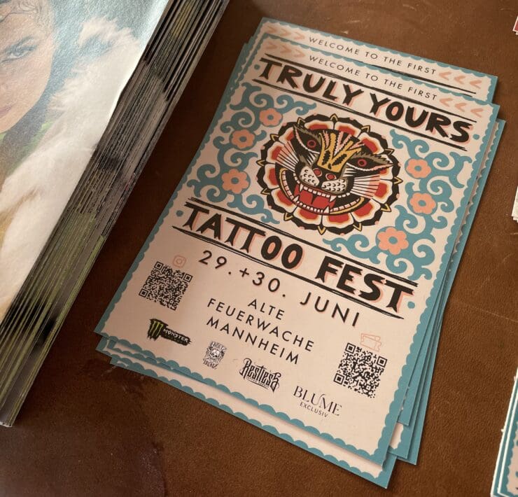 Das Truly Yours Tattoo Fest kommt in die Alte Feuerwache. © Stefanie Afisa
