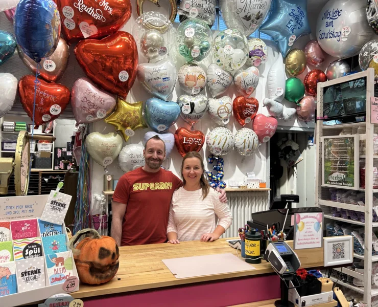 Steffen und Tina - die beiden Inhaber von Luft & Liebe. © Vanessa Müller