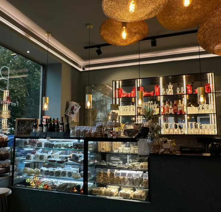 Die stilvolle Theke von BASONI. © Milena Hartmann